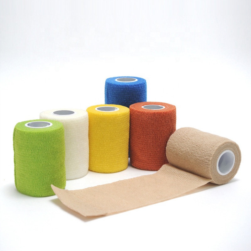 Hur man använder självhäftande elastiskt bandage